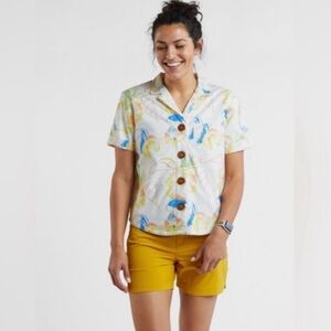 California Cowboy The High Water Riviera Flora in Pina Colada Women's Size S